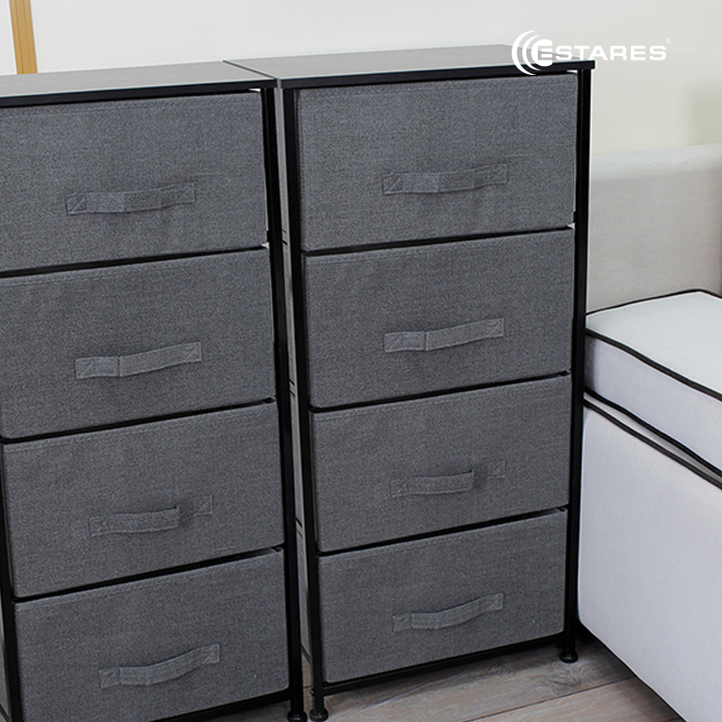 COMMOD novel 4F-4D-GRAY-45х30x95 комод-макси