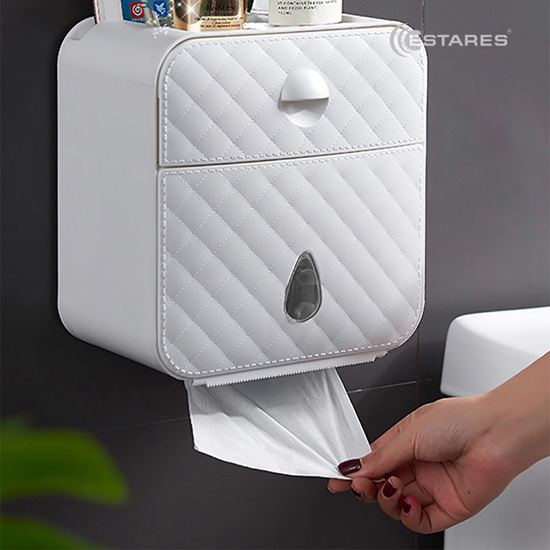 Органайзер MODO 2F-22x20,5x12,5-white (для туалетной бумаги и мелочей)