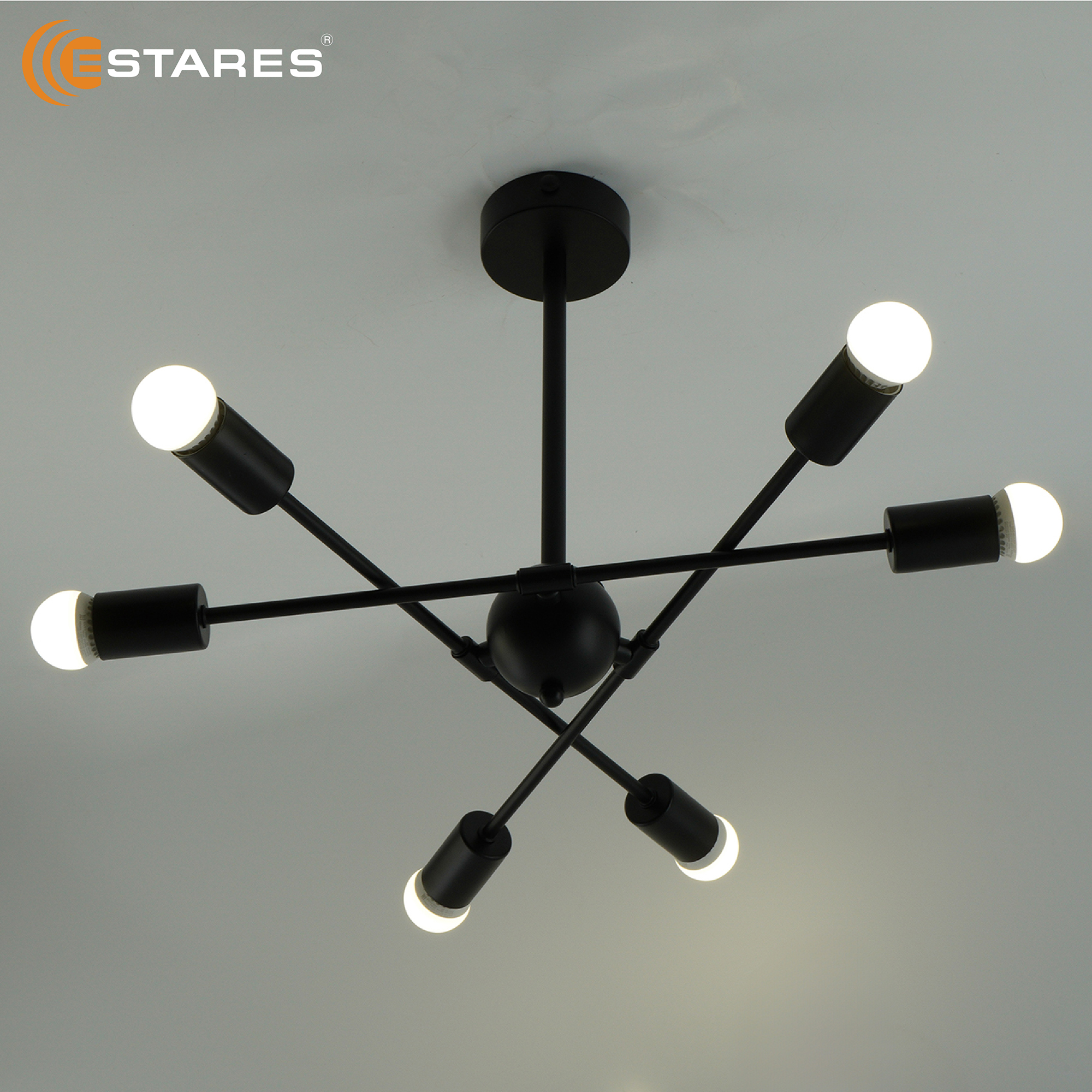 Люстра YORK 6xE27 R-510x380-BLACK-220-IP20