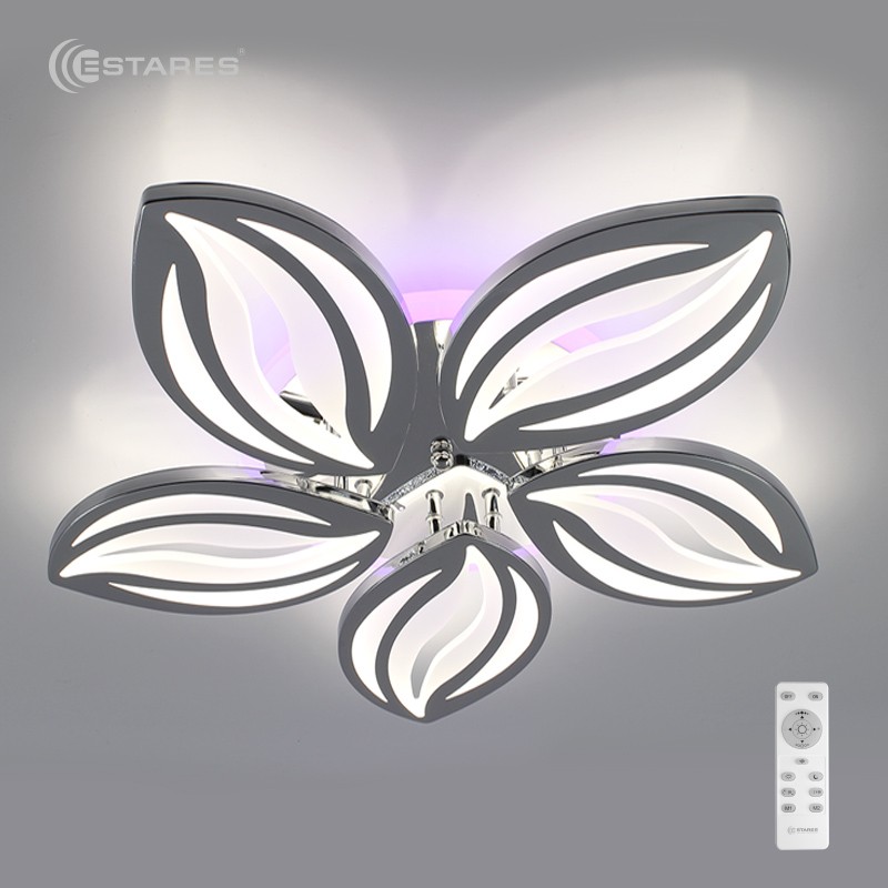  Управляемый светодиодный светильник ASTRA RGB 70W R-580/90-CHROME/WHITE-220-IP20