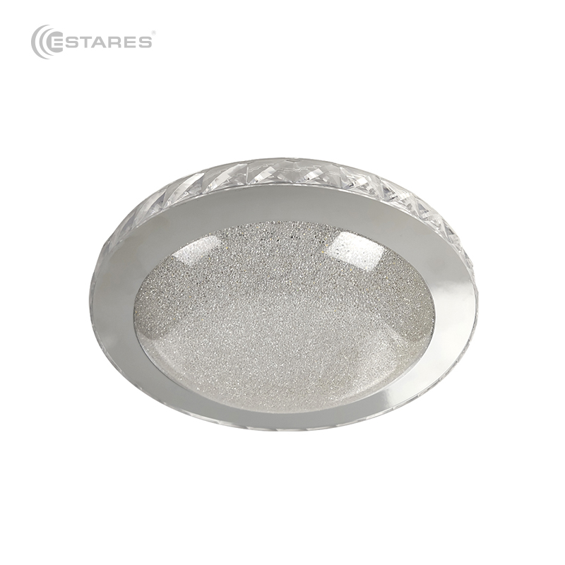 Накладной светодиодный светильник SIYANIE 25W R-350-CW-CRYSTAL-IP20 2019