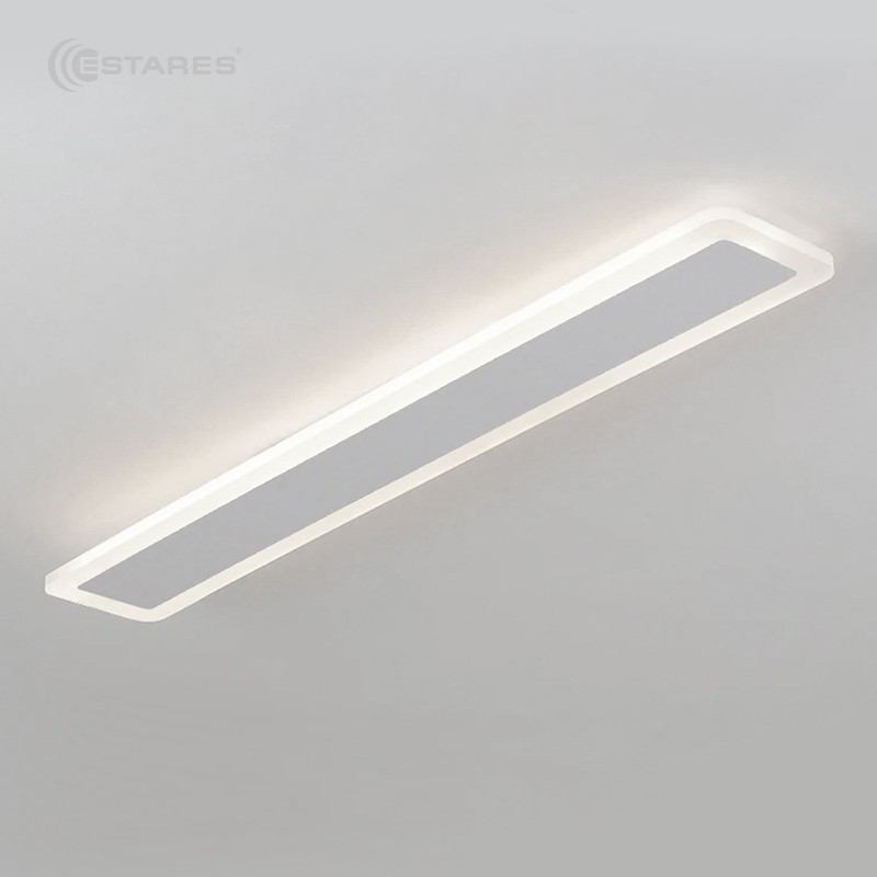 светодиодный светильник LINE ACRYLIC 40W  L-1000-WHITE/SILVER-220-IP44