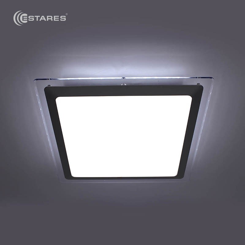 Накладной светодиодный светильник ALS-18 AC170-265V 18W 345х80 мм Прозрачный (Универс.белый) 1440lm