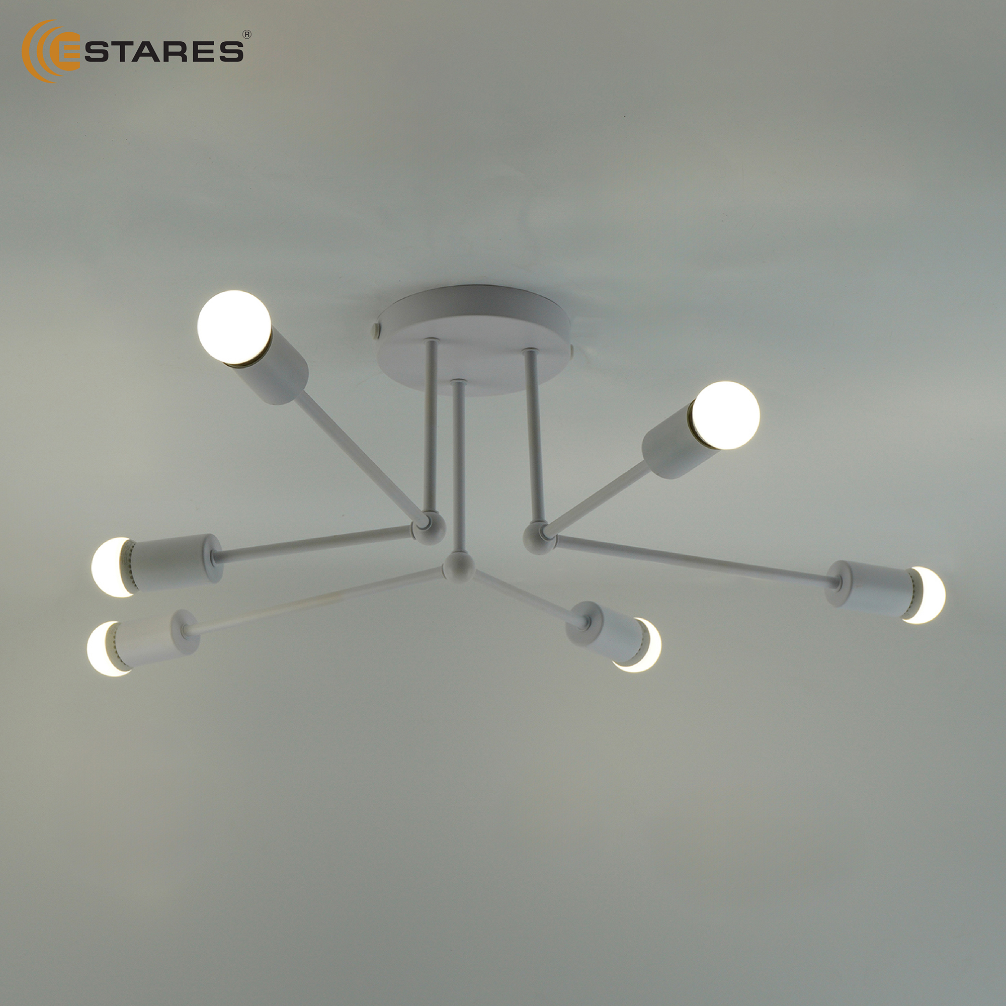 Люстра BELFAST 6xE27 R-740x190-WHITE-220-IP20