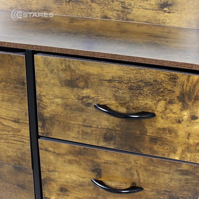 COMMOD WOOD-I 2F-5D-BROWN-770X290X860 комод микс