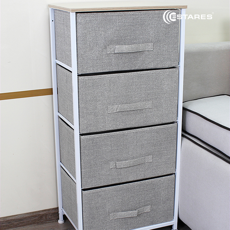 COMMOD novel 4F-4D-BEIGE-45х30x95 комод-макси