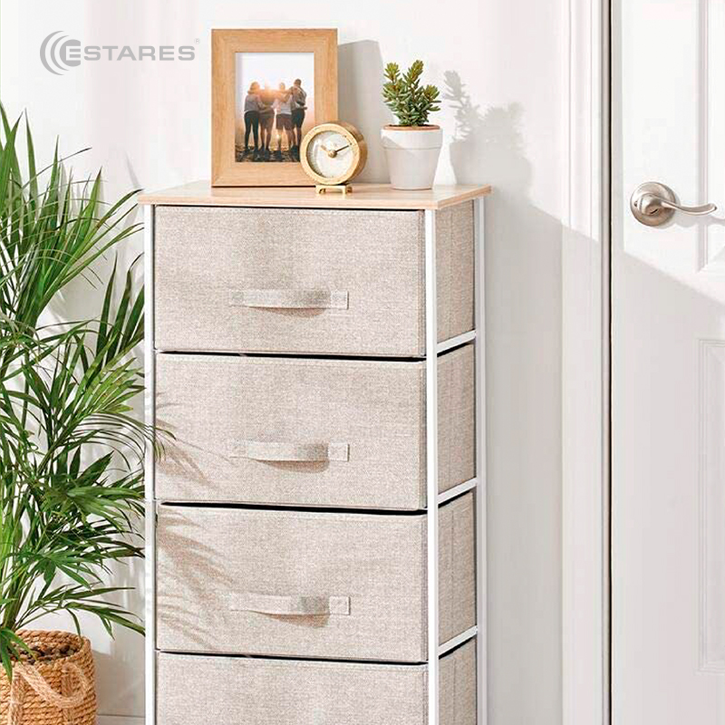 COMMOD novel 4F-4D-BEIGE-45х30x95 комод-макси