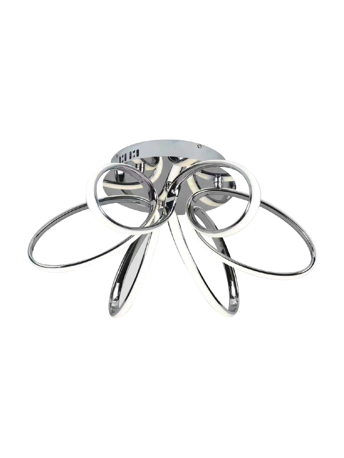 Управляемый светодиодный светильник SPRING 138W R-530-CHROME/WHITE-220-IP20