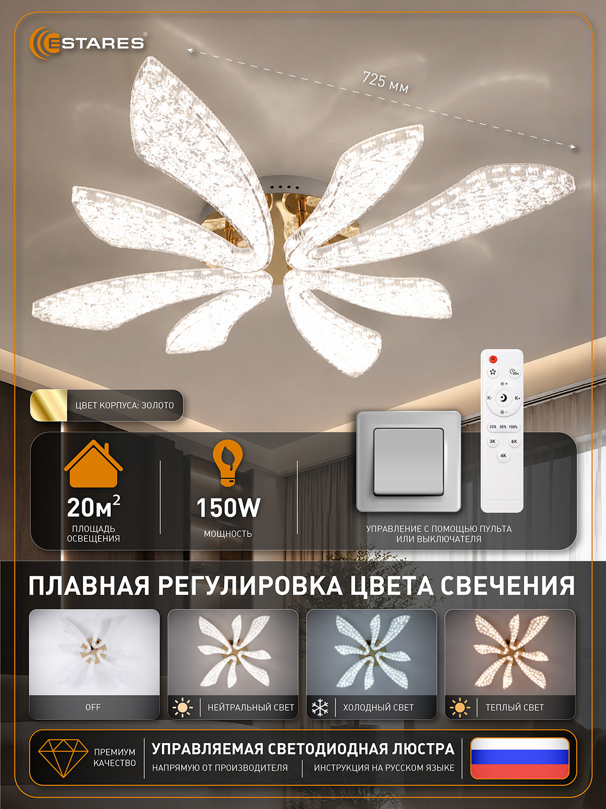 FORTUNA 150W 4V-IRC ВБ