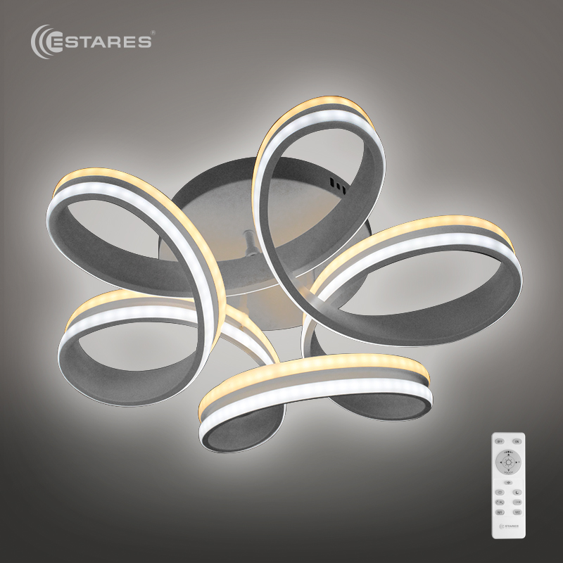 Управляемый светодиодный светильник VOLNA DOUBLE 85W 3R-500/180-WHITE/OPAL-220-IP20/2020