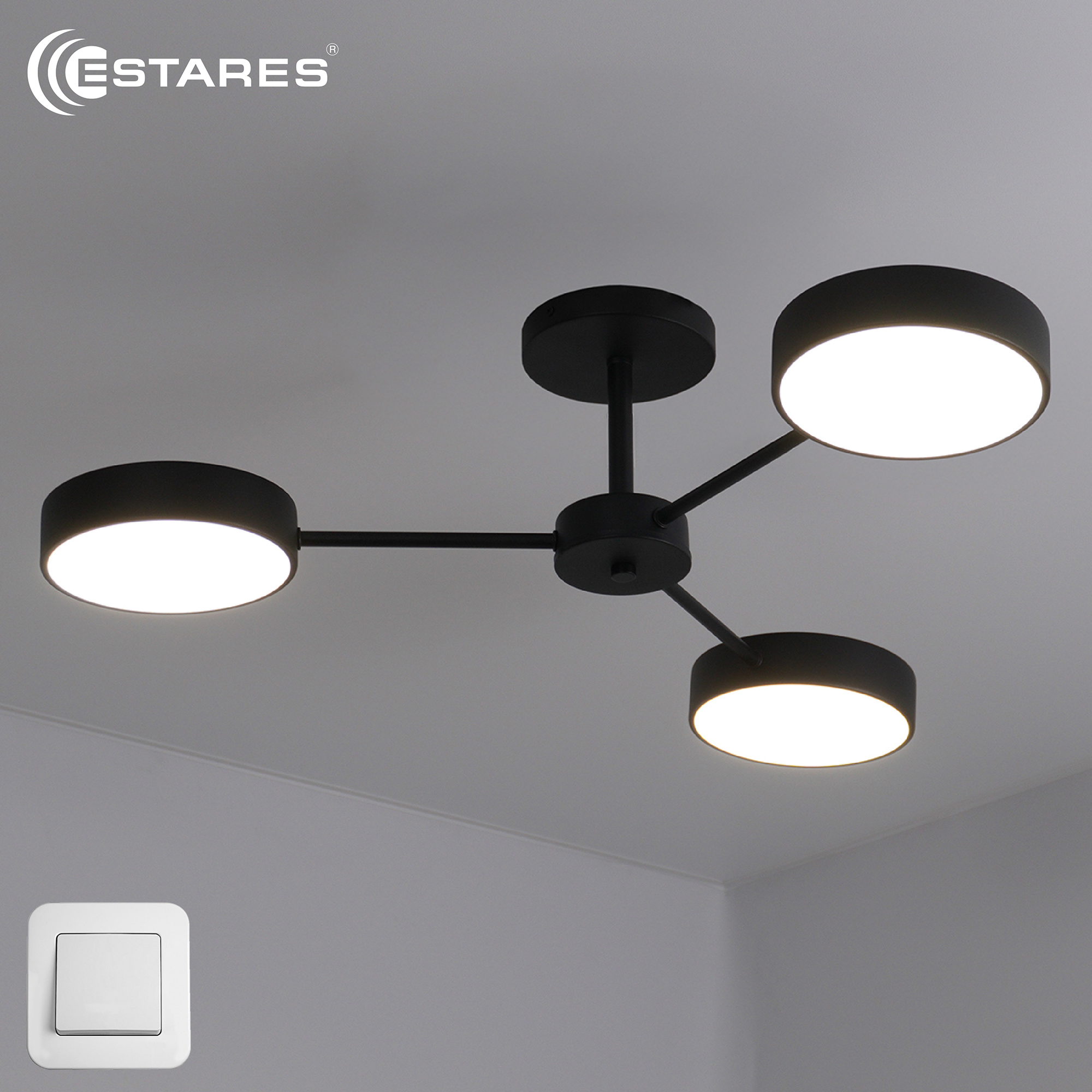 MATEO 45W 3R-ONOFF-BLACKWHITE Озон 10