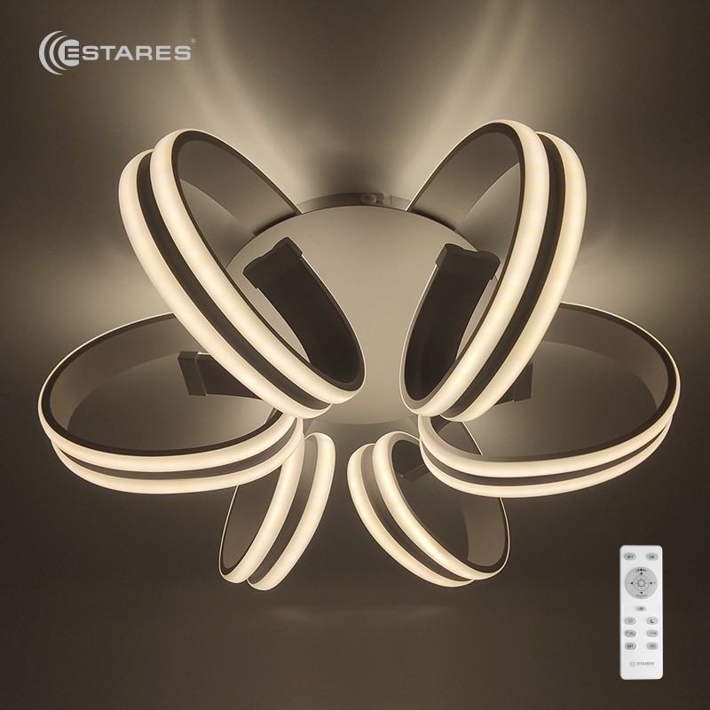 Управляемый светодиодный светильник MEDUSA  DOUBLE 168W 6R-560-WHITE/WHITE-220-IP20