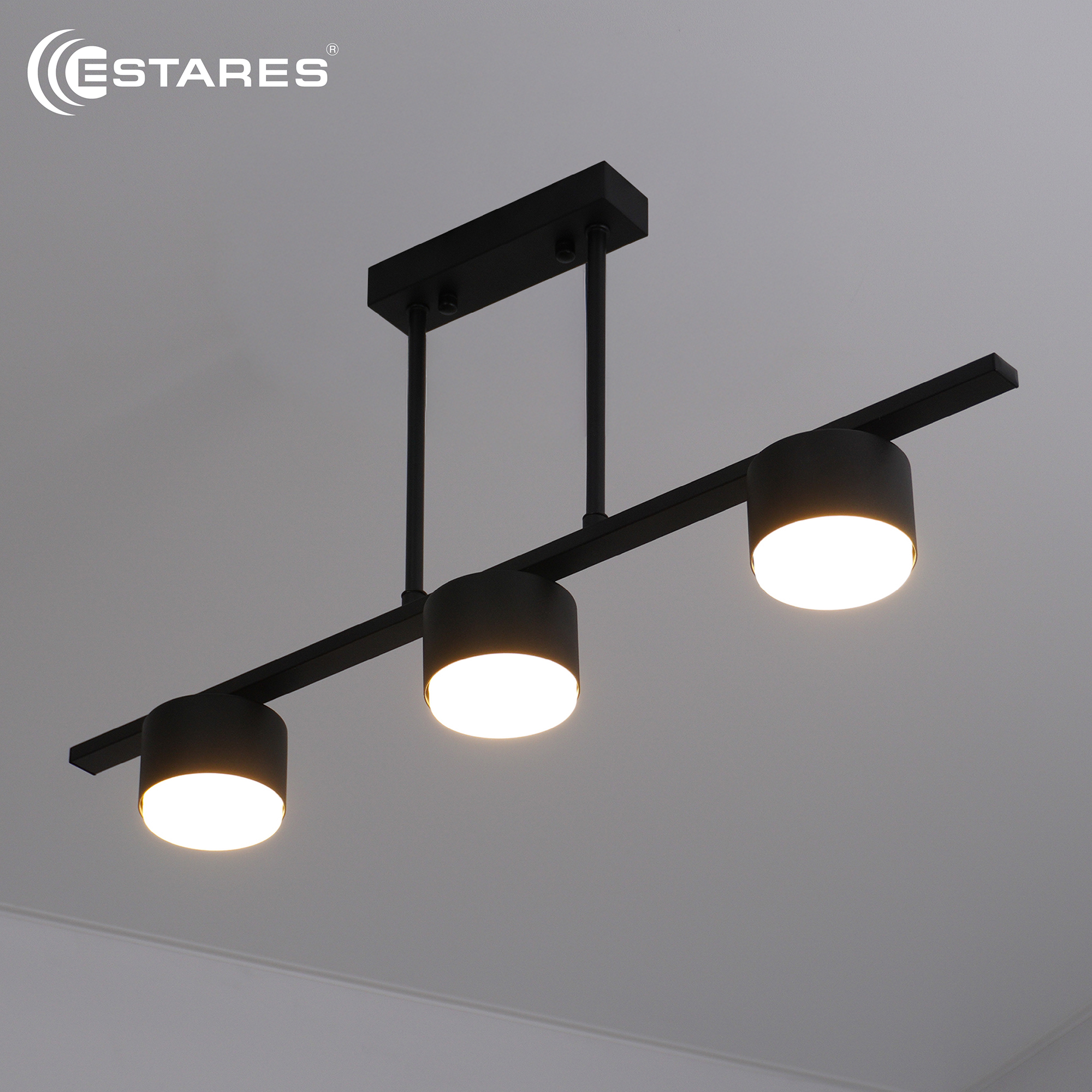 LAMPADA 3xGX53-BLACK Озон 10