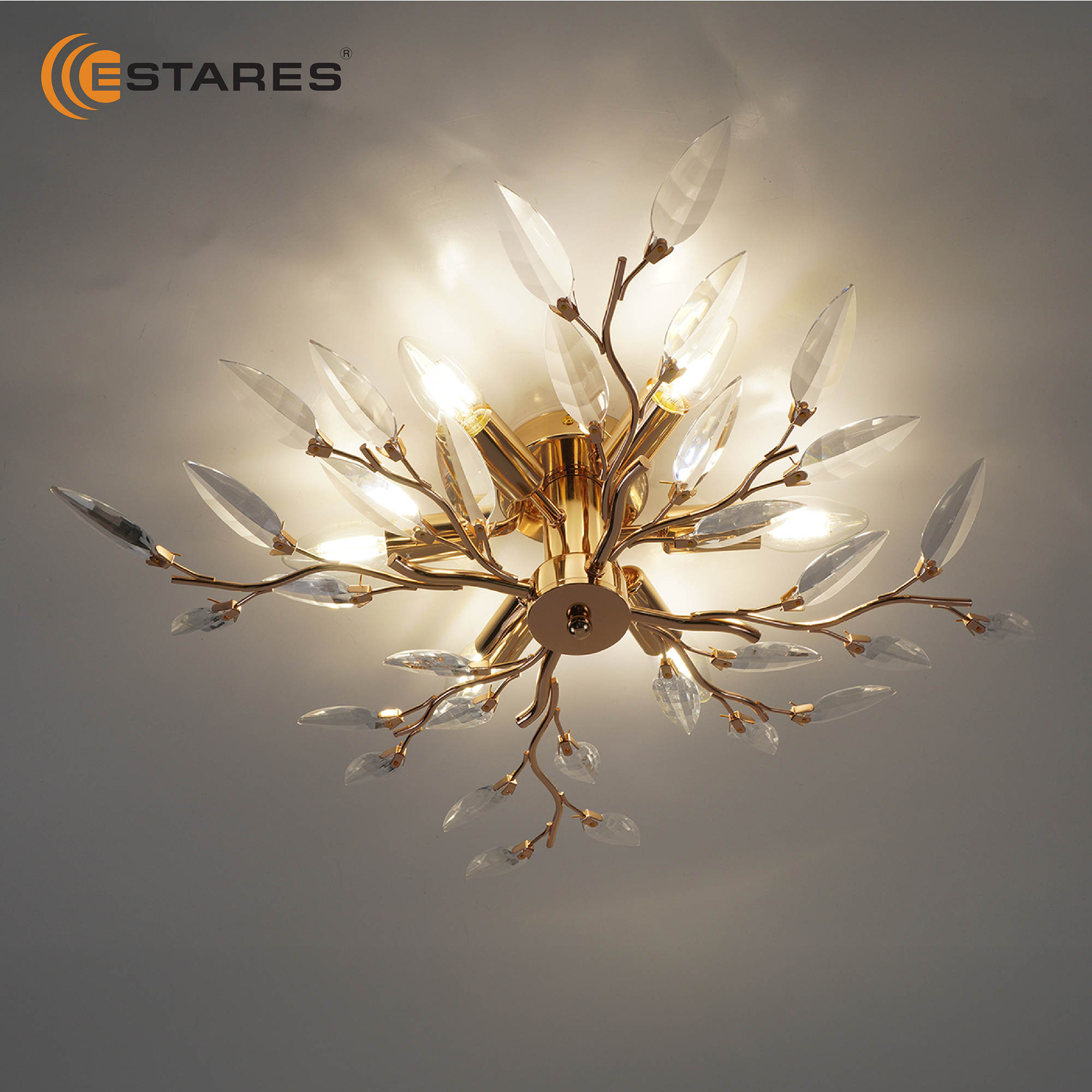 VIOLA 6xE14-600х150-GOLDCRYSTAL Озон 10