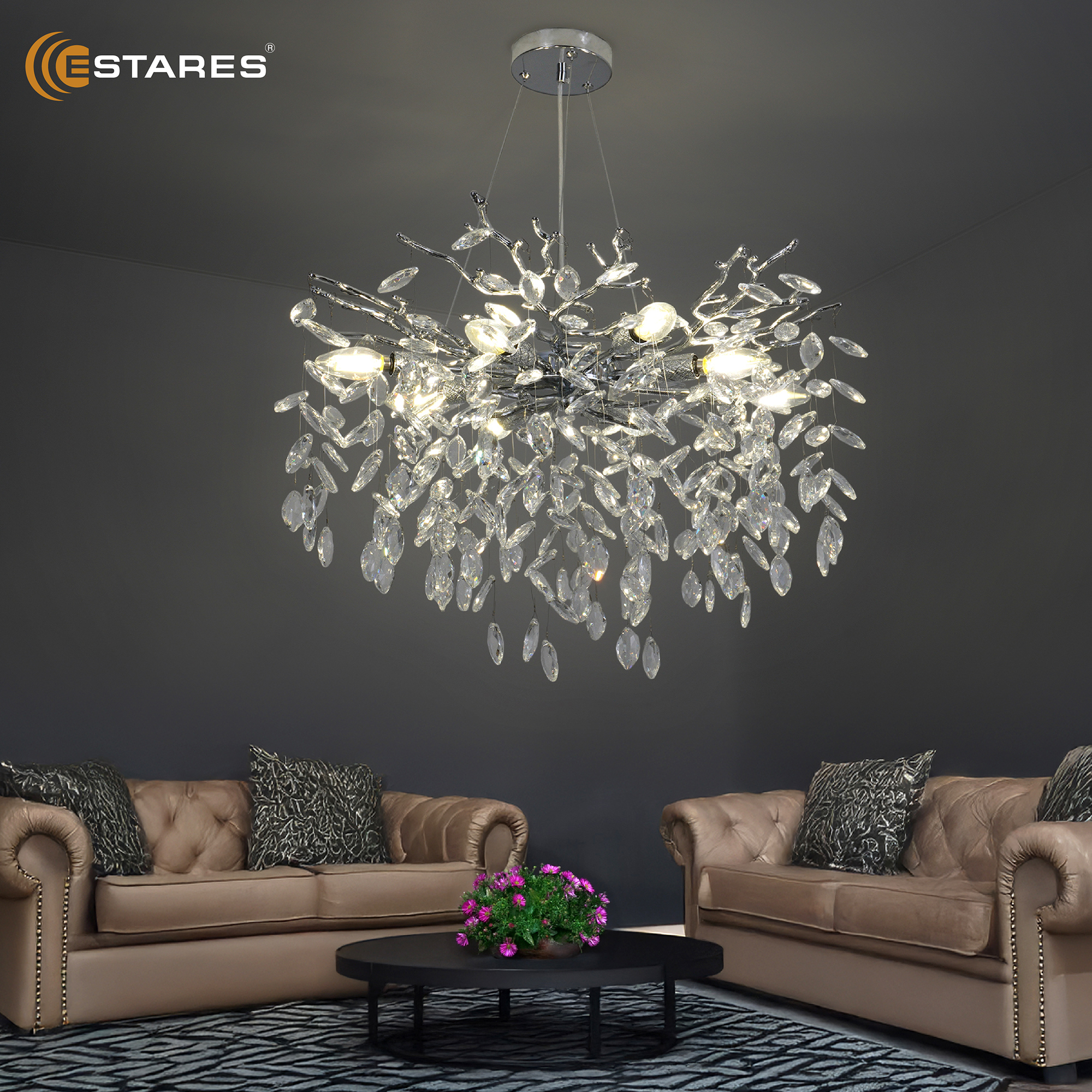 ROXANA 55 E14х8 R-CHROMECRYSTAL Озон 112