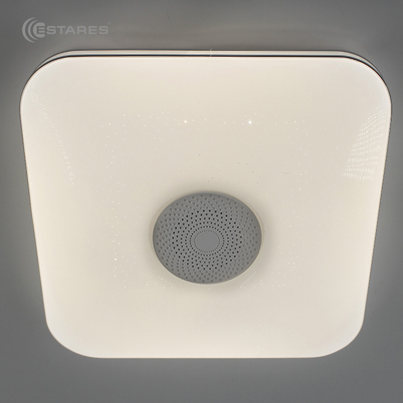Управляемая светодиодная музыкальная люстра a-play RGB 40W S-APP-330-WHITE WHITE-220-IP20