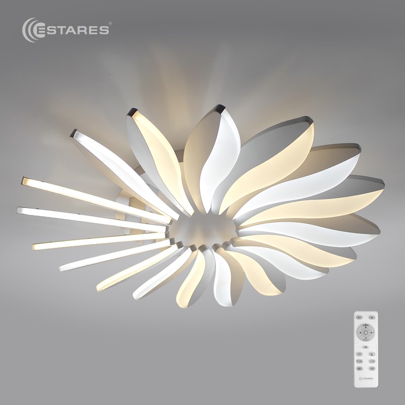 Управляемый светодиодный светильник LILIYA DOUBLE 85W R-633-WHITE-220-IP44