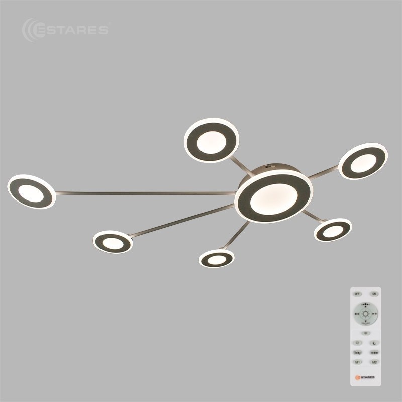 Управляемый светодиодный светильник ASSIMETRIA DOUBLE 80W R-1200/800-WHITE/WHITE-220-IP44