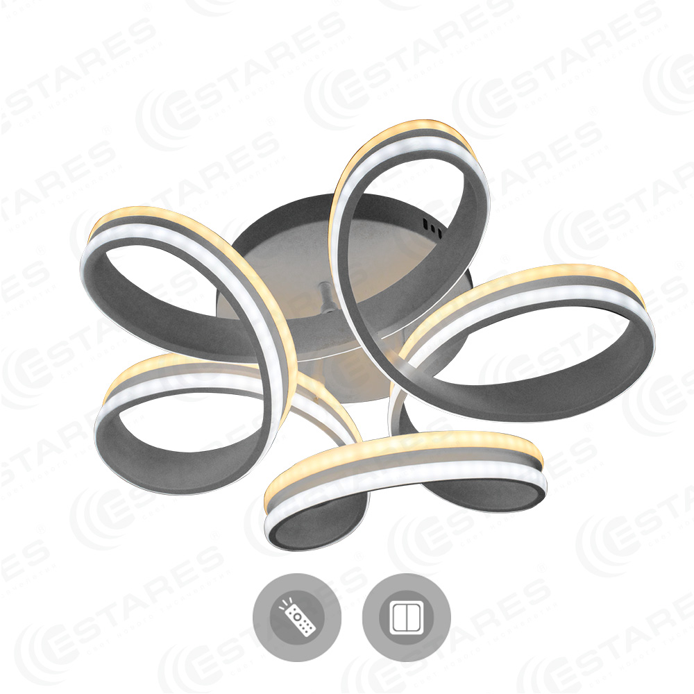 Управляемый светодиодный светильник VOLNA DOUBLE 85W 3R-500/180-WHITE/OPAL-220-IP20