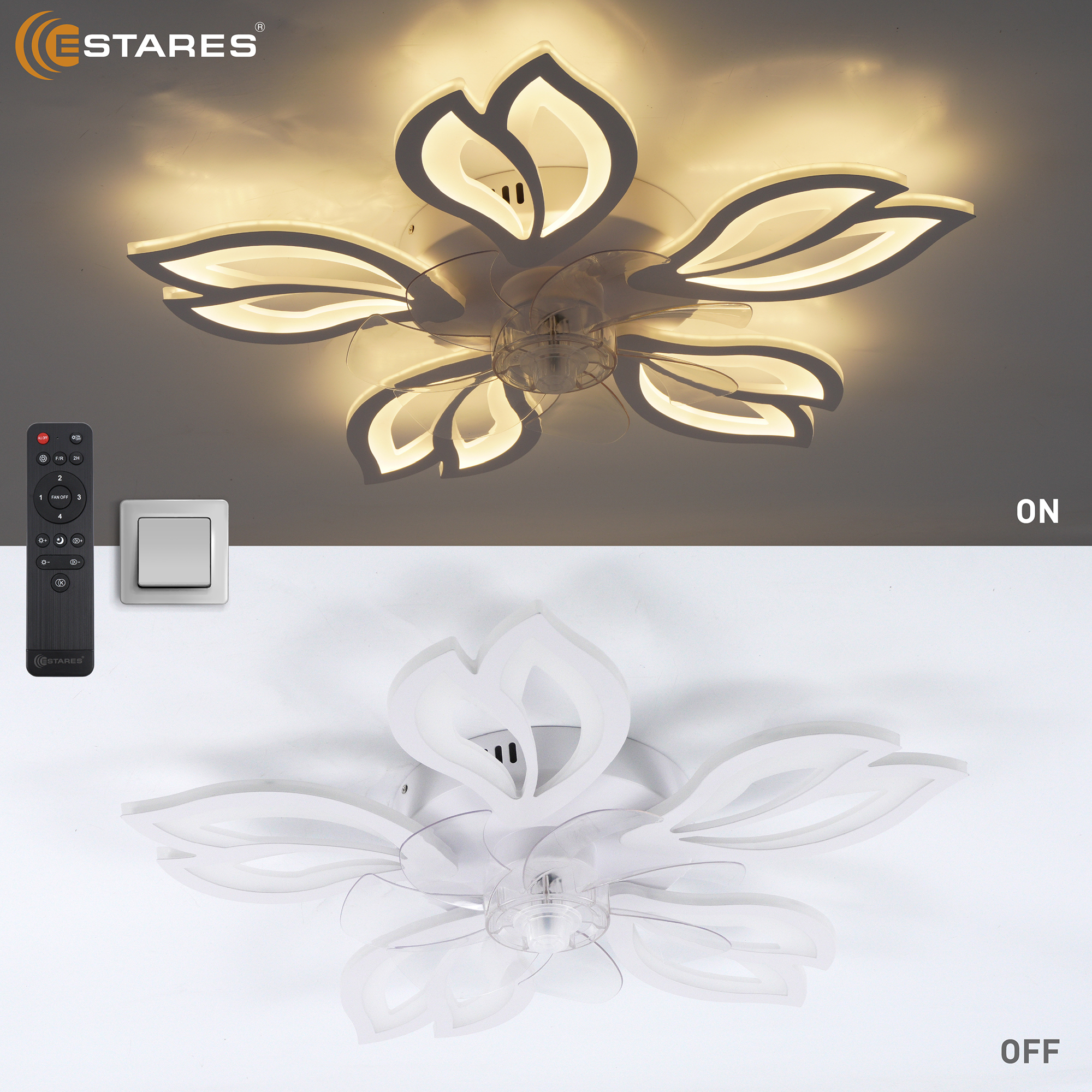 FAN ASTRA 70W+19W 5F-IRC-WHITECLEAR Озон 2