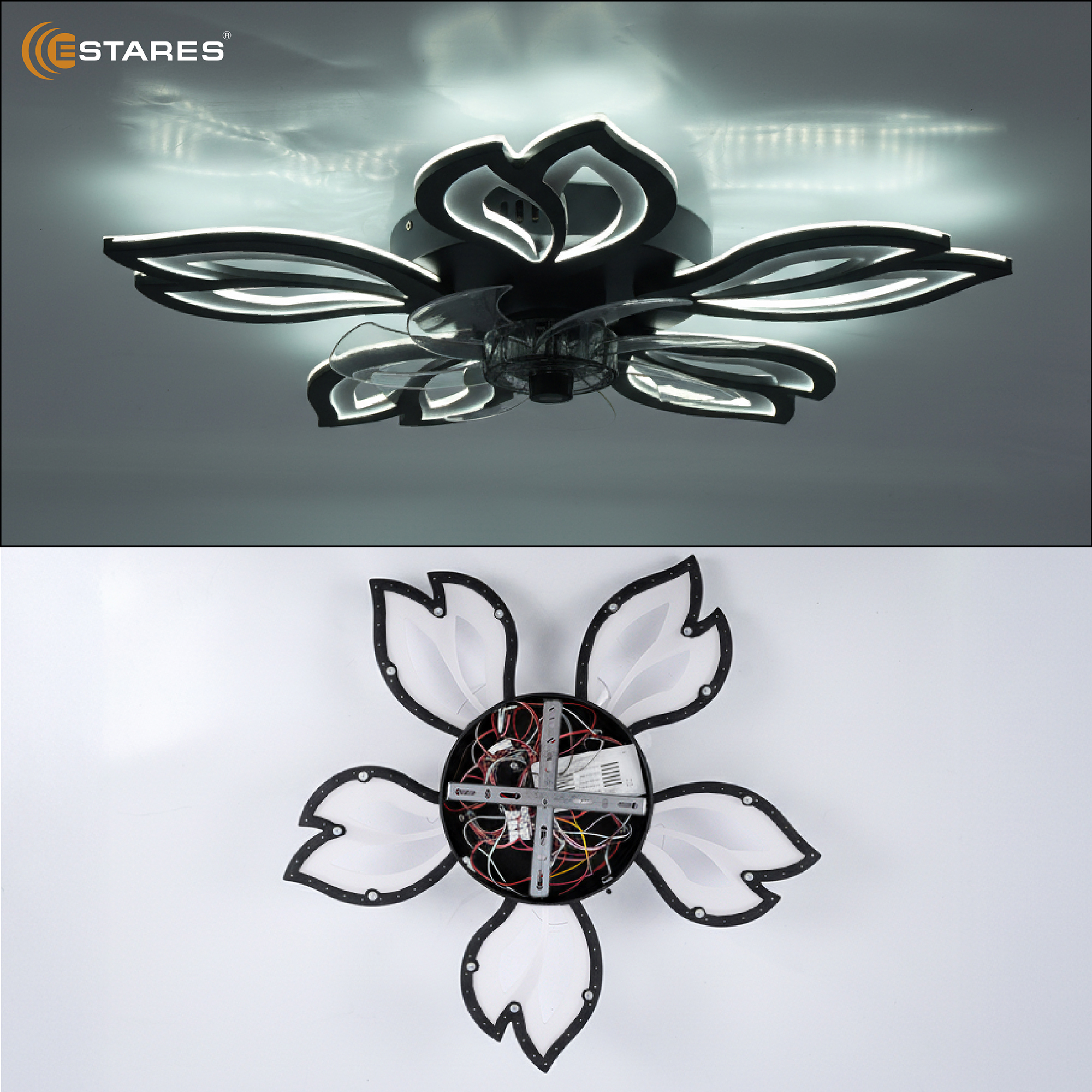 FAN ASTRA 70W+19W 5F-IRC-620x125-BLACKWHITE Озон 6