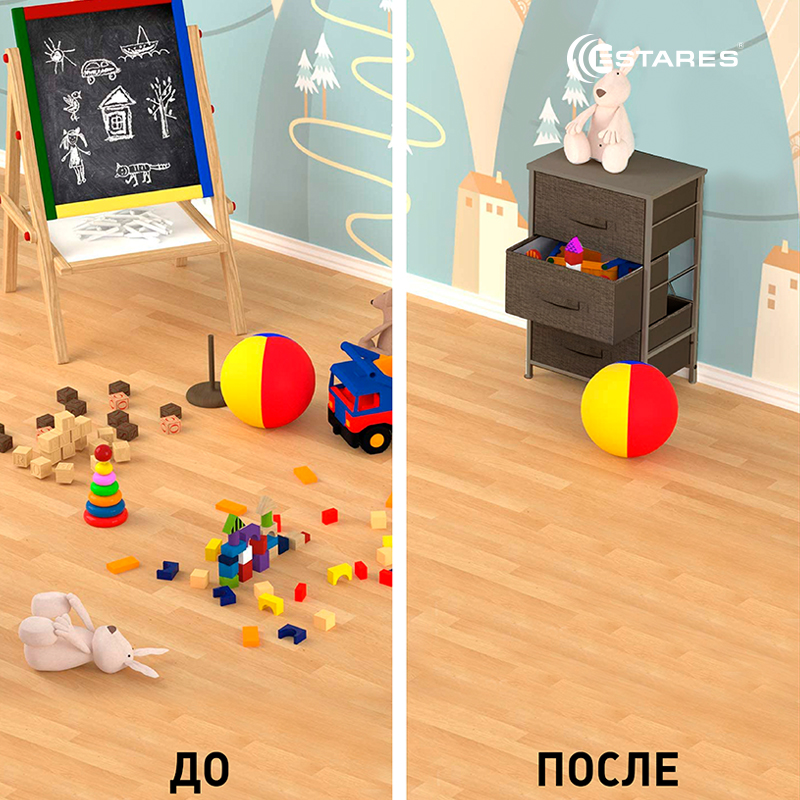 COMMOD novel 3F-3D-BROWN-45х30x73 комод-мини