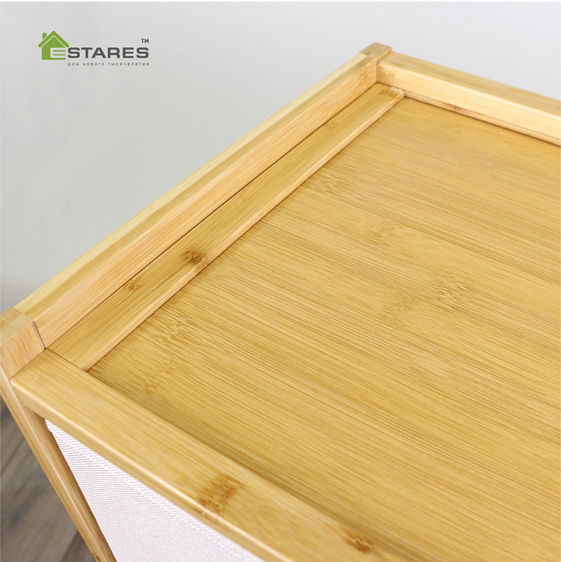 COMMOD bamboo 4F-4D-BEIGE-31x30x94 комод-пенал