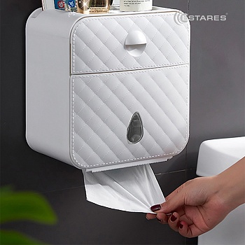 Органайзер MODO 2F-22x20,5x12,5-white (для туалетной бумаги и мелочей)