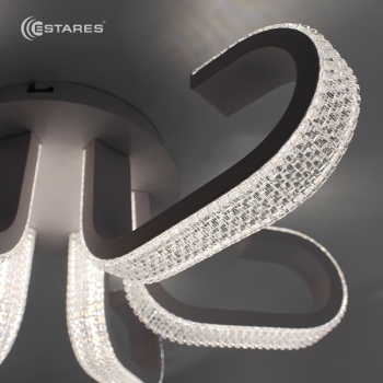 Управляемый светодиодный светильник MEDUSA akrilika 108W R-600-WHITE CLEAR-220-IP20