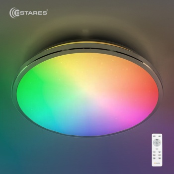 Управляемый светодиодный светильник LUNA RGB 70W R-476-CHROME/SHINY-220-IP44