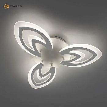 Cветодиодная люстра AIDA 70W 3F-NW-500x70-WHITE/WHITE-220-IP20