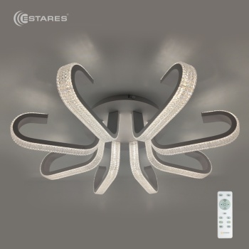  Управляемый светодиодный светильник MEDUSA akrilika 160W R-750-WHITE/CLEAR-220-IP20