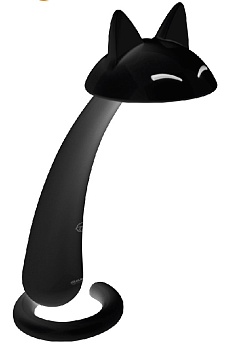  Управляемый настольный LED светильник KISKA 7W C-430-BLACK-220-IP20