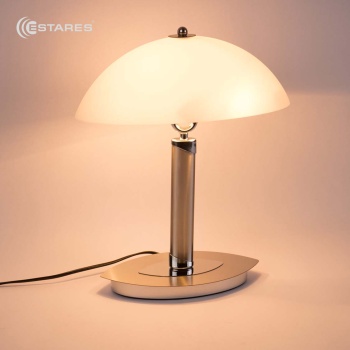 Настольная лампа CLASSIC 2xE14 R-320x380-NICKEL-220-IP20