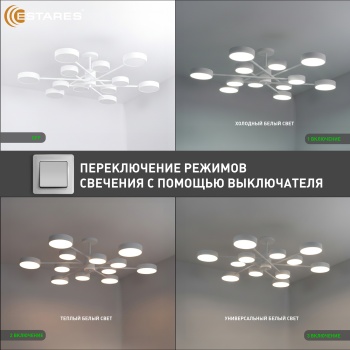 MATEO 150W 12R-ONOFF-WHITEWHITE Озон 3