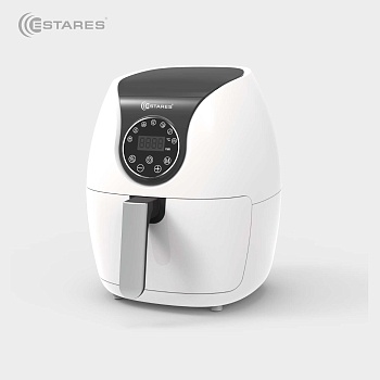 Аэрогриль EASYCOOK 1500W-DC-220V-5L-280x366x343-white/chrome