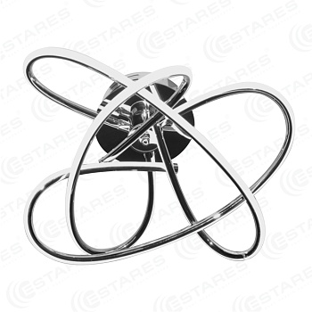 Светодиодный светильник неуправляемый LIANA MONO 60W R-490-NW-CHROME/OPAL-220-IP20/4000K