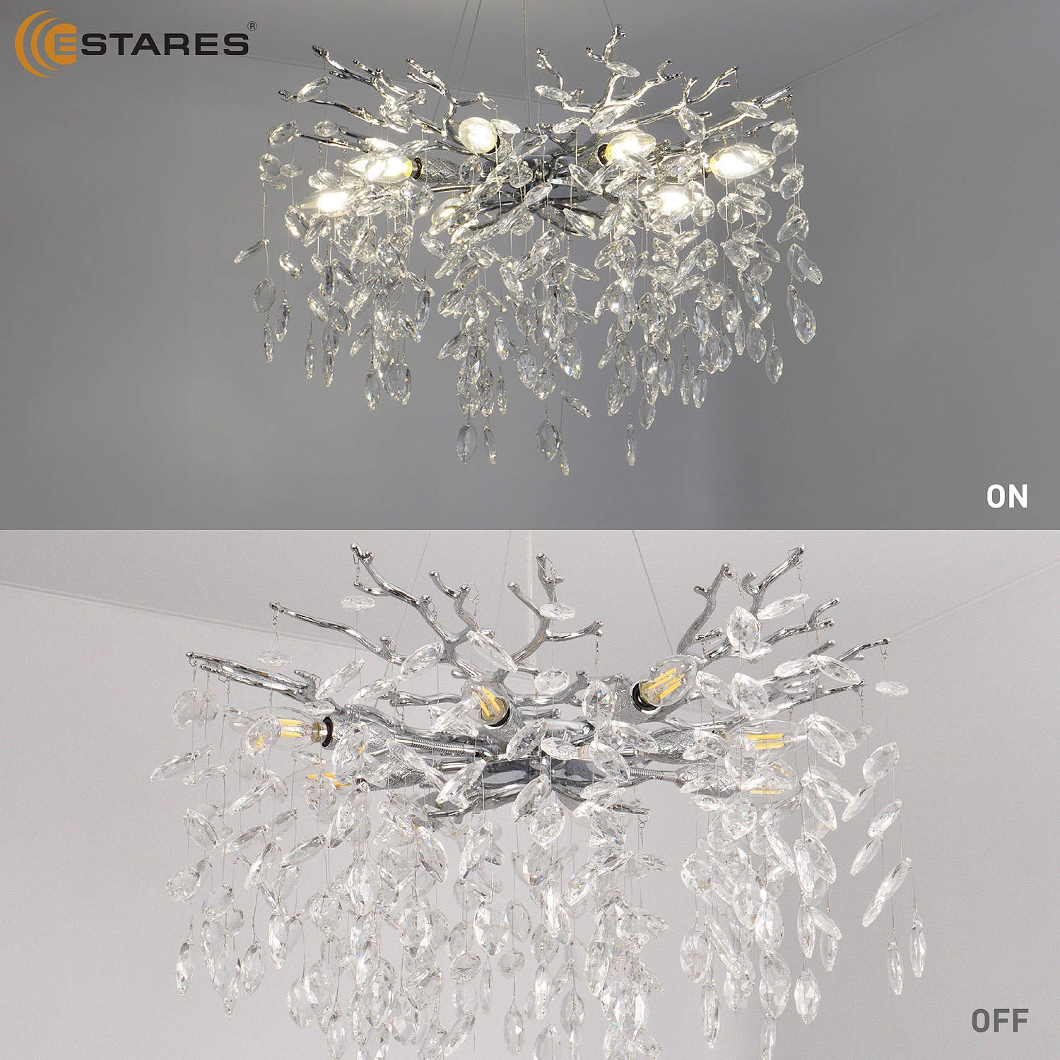 ROXANA 55 E14х8 R-CHROMECRYSTAL Озон 2