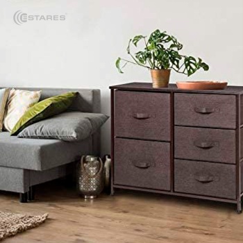 COMMOD novel 3F-5D-BROWN-85х30x70 комод-микс