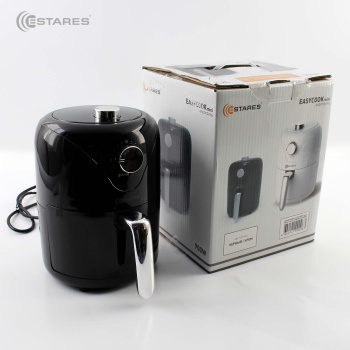 Аэрогриль EASYCOOK mini 900W-MT-220V-2.2L-202х300х285-black chrome