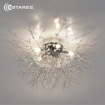 Люстра NOVELLA C 5XG9 R-500X280-CHROME/CRYSTAL-220-IP20