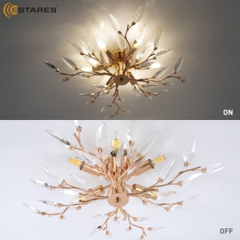 VIOLA 6xE14-600х150-GOLDCRYSTAL Озон 2