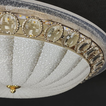 Управляемый светодиодный светильник on off  CASABLANCA  GOLD 72W R-515-WHITE-220-IP20