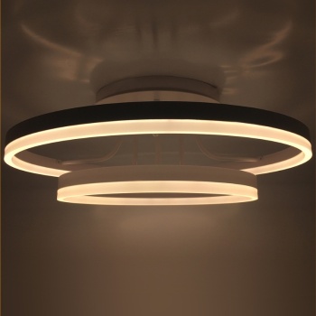 Управляемый светодиодный светильник накладной GRAVITACIA ACRYLIC DL 65W 2R-600-WHITE WHITE-220-IP40