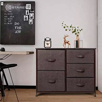 COMMOD novel 3F-5D-BROWN-85х30x70 комод-микс