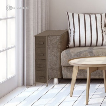 COMMOD novel 4F-4D-BROWN-20x48x76 комод-пенал