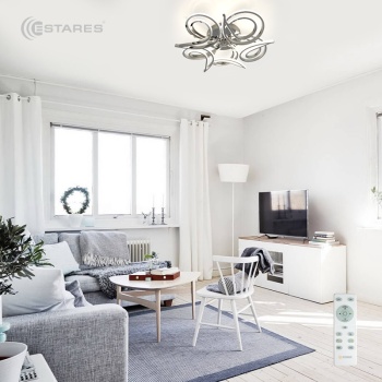 Управляемый светодиодный светильник GLORIA 140W 5R-580 140-RC-CHROME OPAL-220-IP20