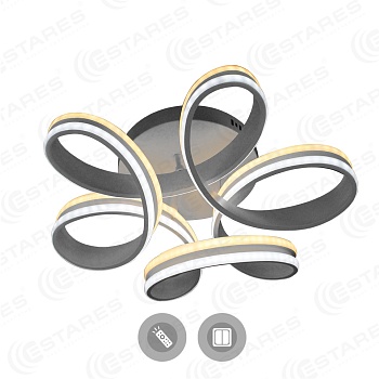 Управляемый светодиодный светильник VOLNA DOUBLE 85W 3R-500/180-WHITE/OPAL-220-IP20