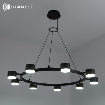 LAMPADA 9xGX53 black Озон 11