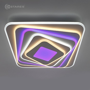 Управляемый LED светильник FIGURE 05 110W S-on/off-500х90-3000/6000K/RGB-white/white-220-IP20